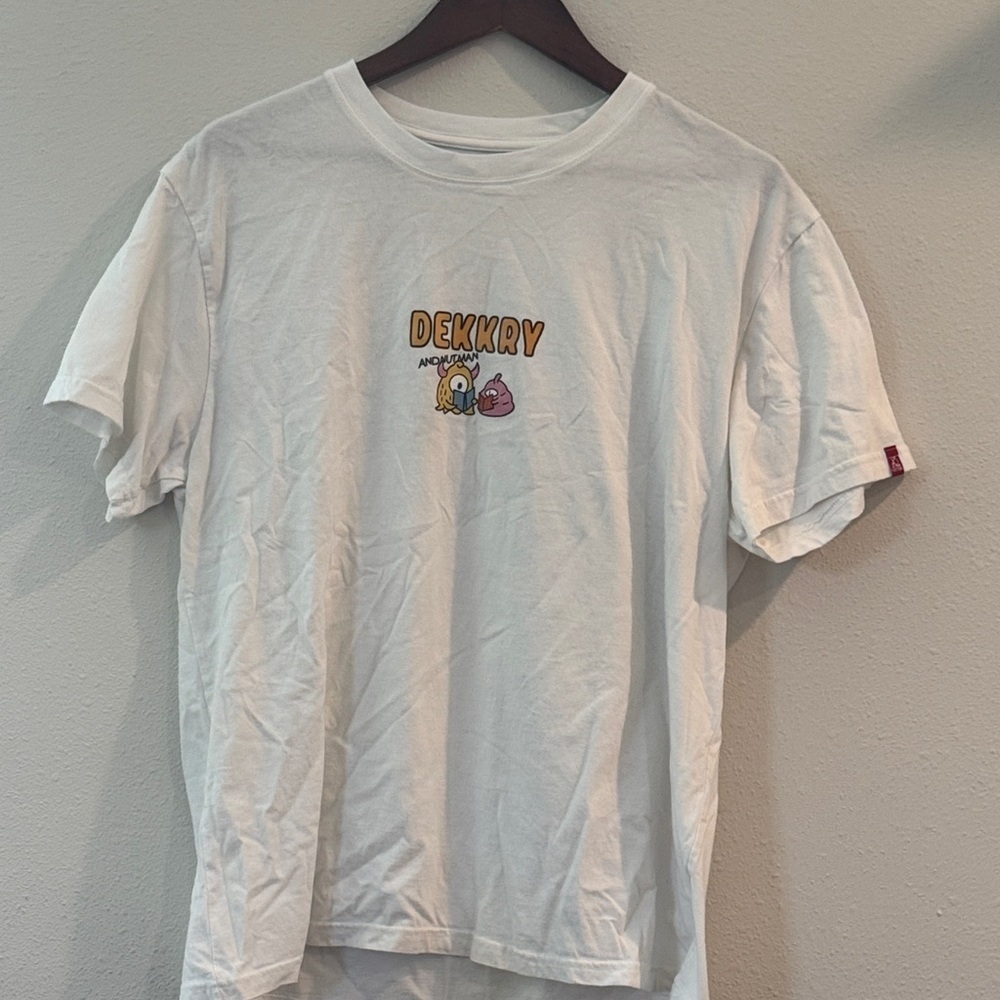 Fashion White Short Sleeve Tee for Men